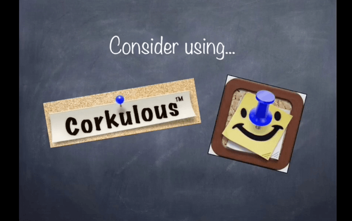 Corkulous Pro app - Digital cork board to collect, organize, and share ideas.